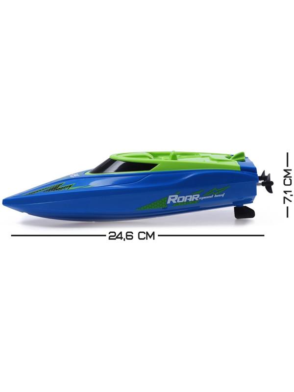 Катер радиоуправляемый «Скорость», работает от батареек