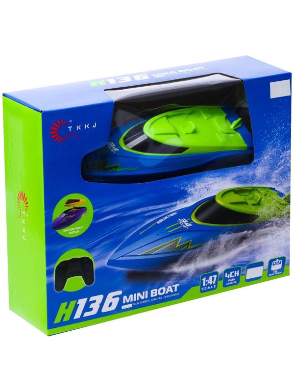 Катер радиоуправляемый «Скорость», работает от батареек