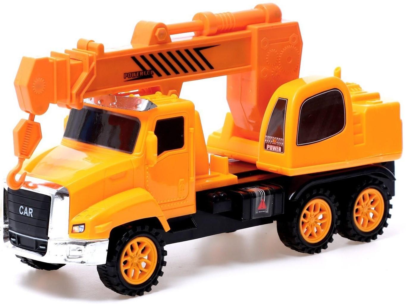 Грузовик инерционный «Строительный кран»