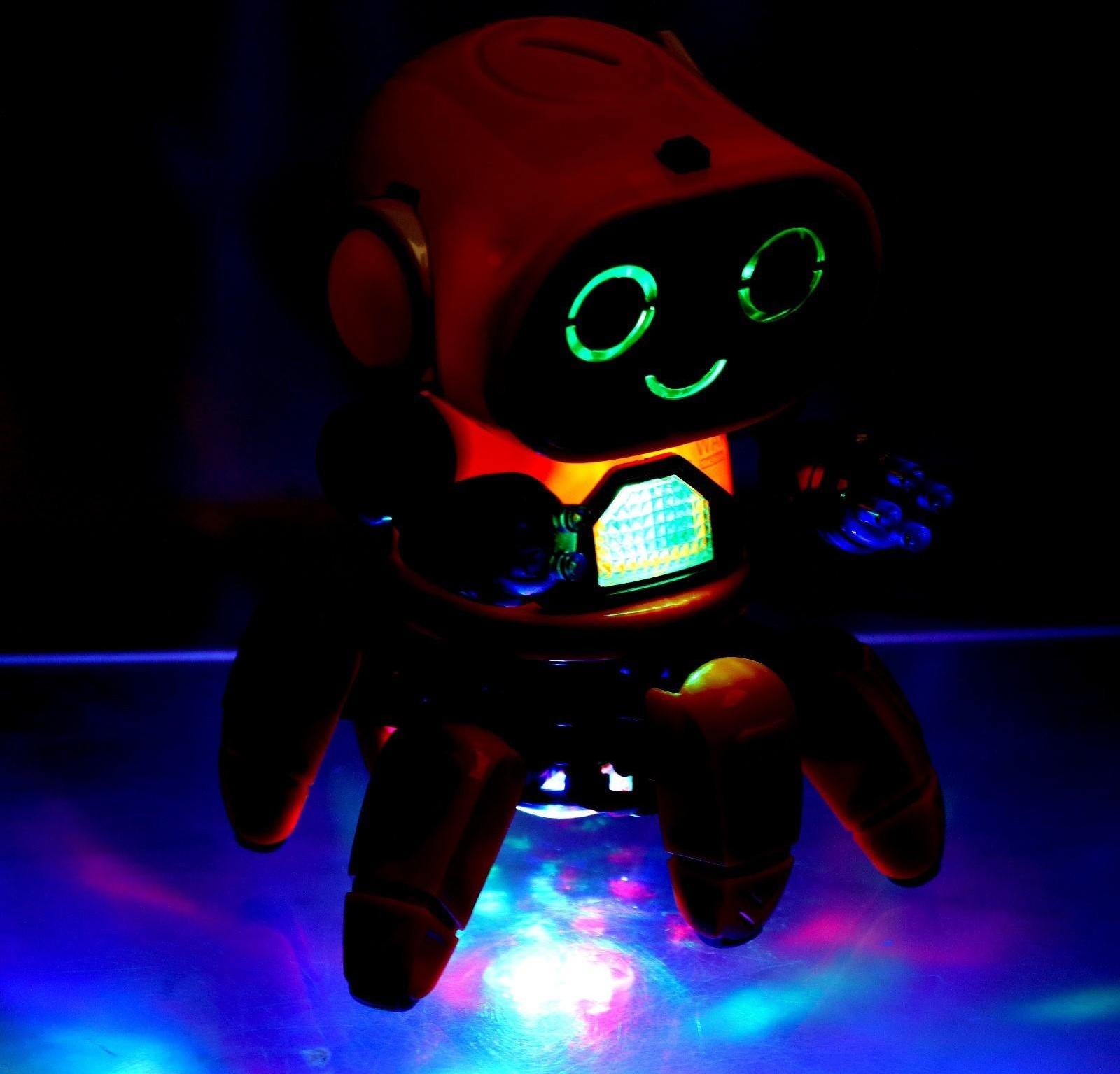 Робот радиоуправляемый «Осьминожик» ZR2091, световые и звуковые эффекты, цвета МИКС