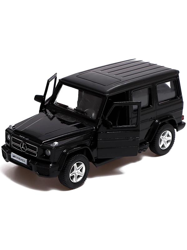 Машина металлическая MERCEDES-BENZ G63 AMG, 1:32, открываются двери, инерция, цвет чёрный