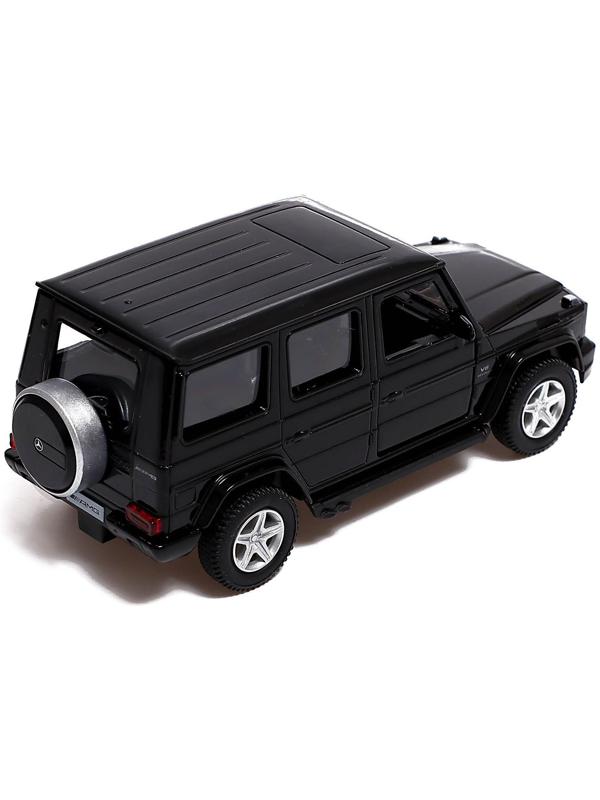 Машина металлическая MERCEDES-BENZ G63 AMG, 1:32, открываются двери, инерция, цвет чёрный