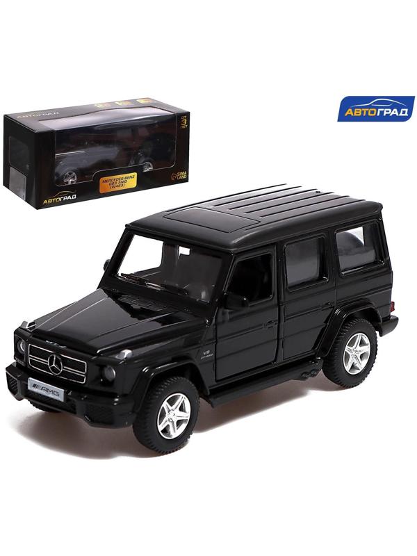 Машина металлическая MERCEDES-BENZ G63 AMG, 1:32, открываются двери, инерция, цвет чёрный