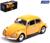 Машина металлическая VOLKSWAGEN BEETLE 1967, 1:32, открываются двери, инерция, цвет жёлтый