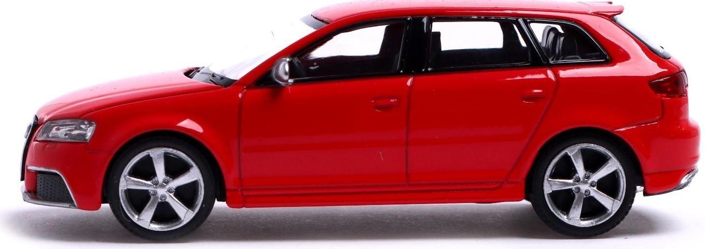 Машина металлическая AUDI RS3 SPORTBACK, 1:43, цвет красный