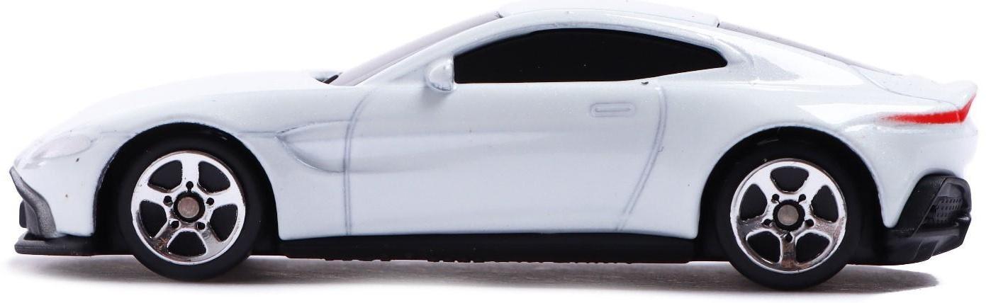 Машина металлическая ASTON MARTIN VANTAGE, 1:64, цвет белый