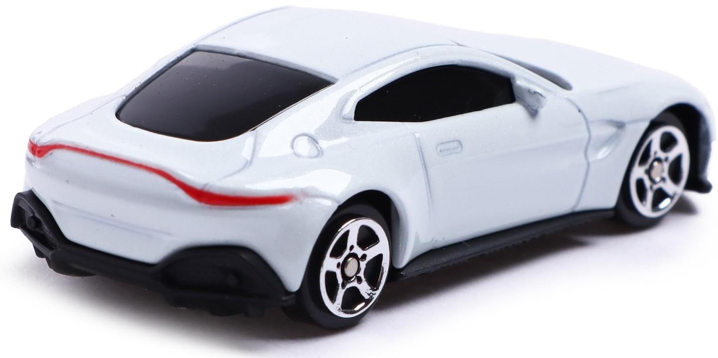 Машина металлическая ASTON MARTIN VANTAGE, 1:64, цвет белый