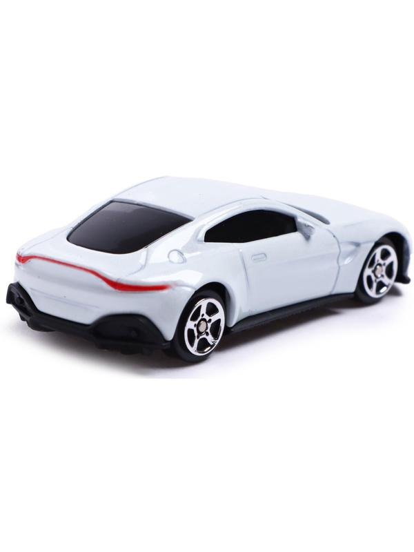 Машина металлическая ASTON MARTIN VANTAGE, 1:64, цвет белый