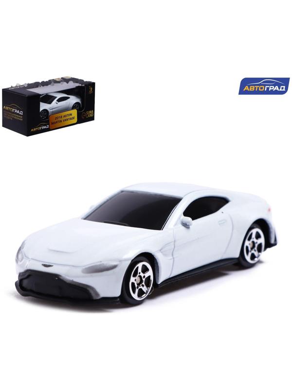Машина металлическая ASTON MARTIN VANTAGE, 1:64, цвет белый