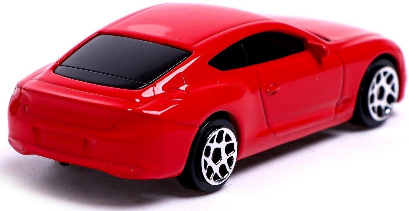 Машина металлическая BENTLEY CONTINENTAL GT, 1:64, цвет красный