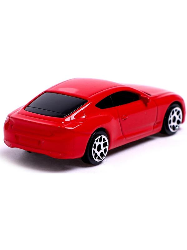 Машина металлическая BENTLEY CONTINENTAL GT, 1:64, цвет красный