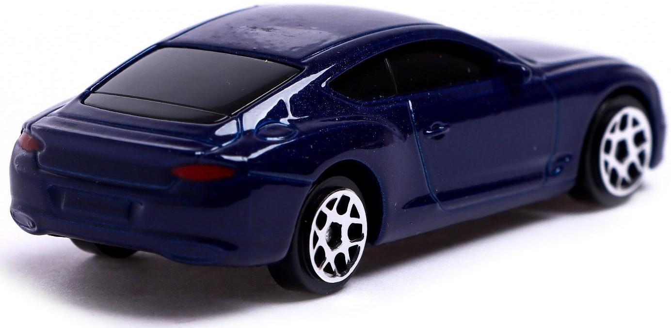 Машина металлическая BENTLEY CONTINENTAL GT, 1:64, цвет синий