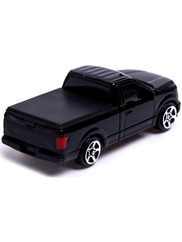 Машина металлическая FORD F-150, 1:64, цвет чёрный