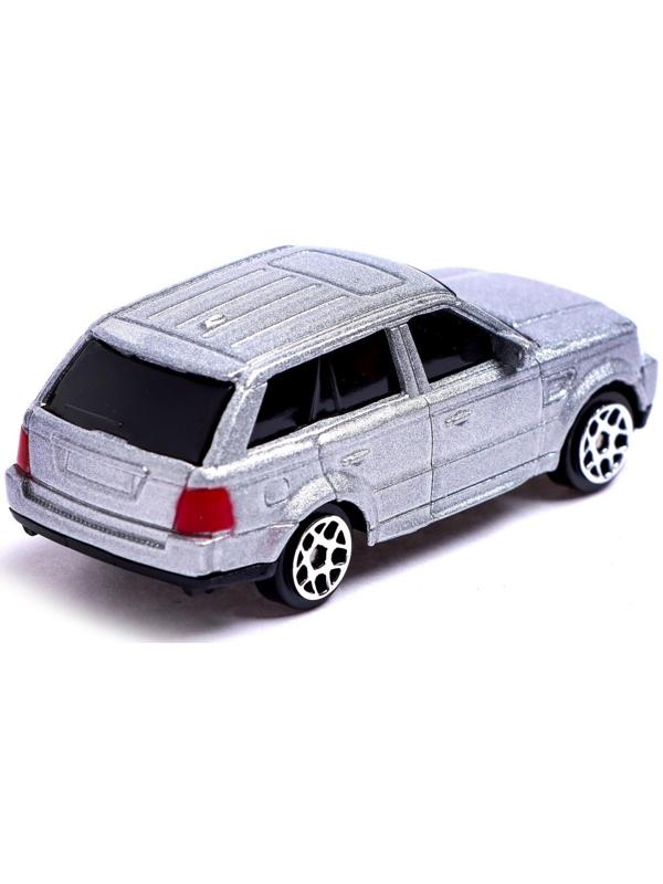 Машина металлическая LAND ROVER RANGE ROVER SPORT, 1:64, цвет серебро