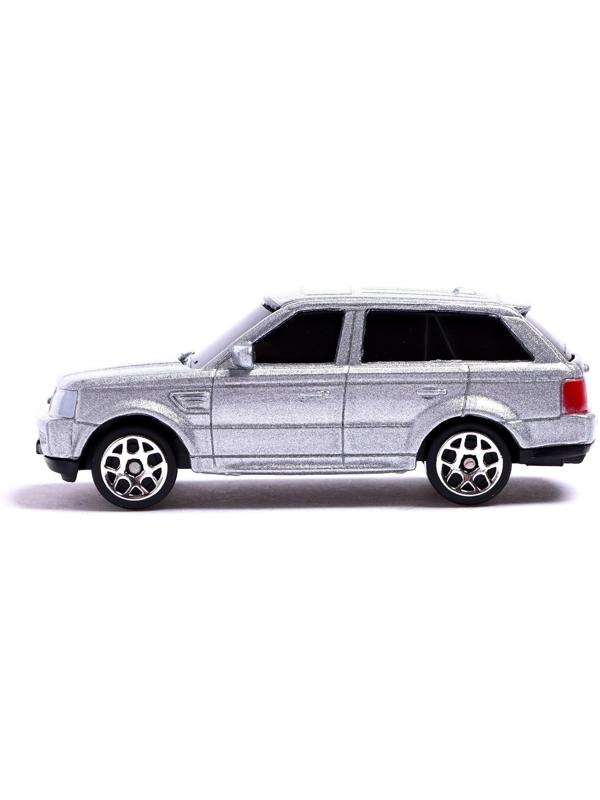 Машина металлическая LAND ROVER RANGE ROVER SPORT, 1:64, цвет серебро