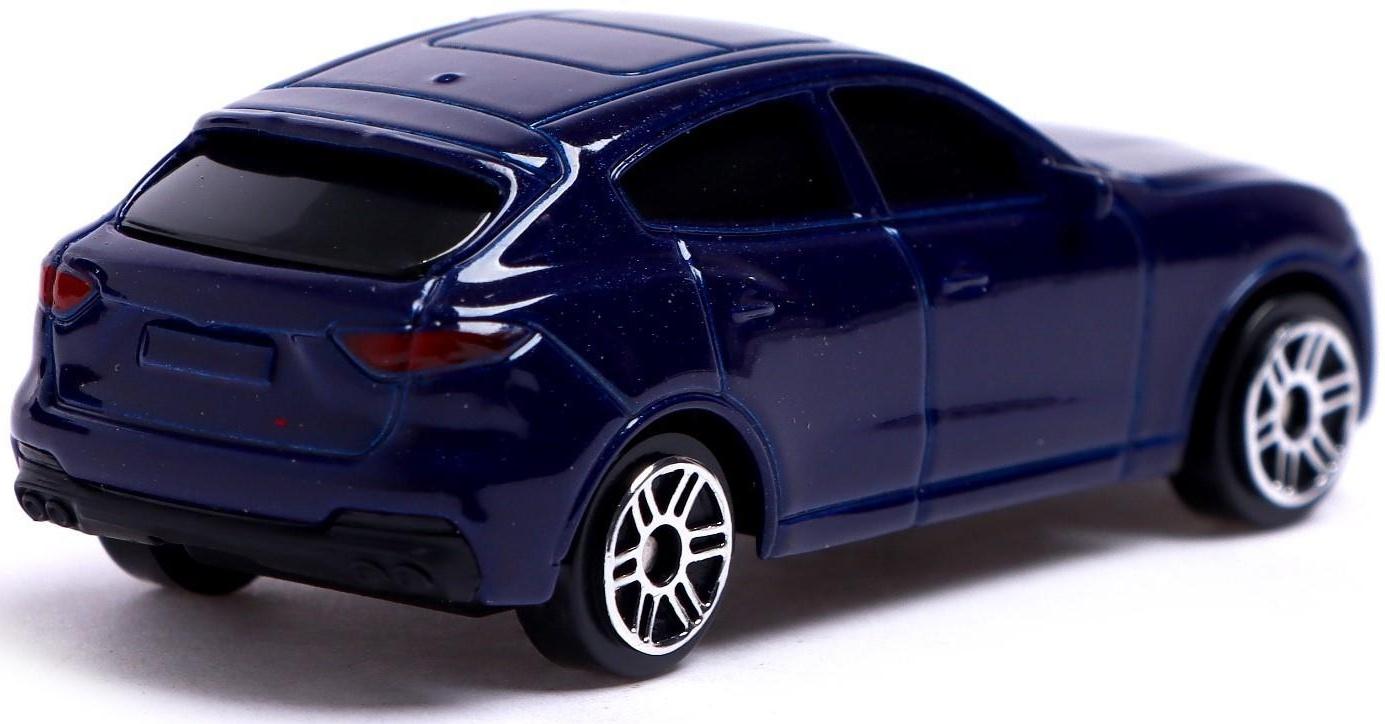 Машина металлическая MASERATI LEVANTE GTS, 1:64, цвет синий