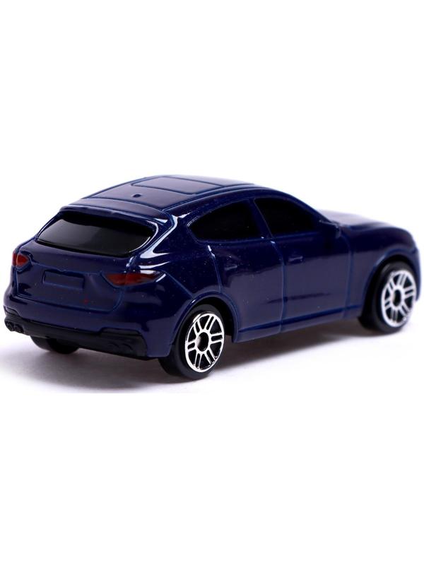 Машина металлическая MASERATI LEVANTE GTS, 1:64, цвет синий