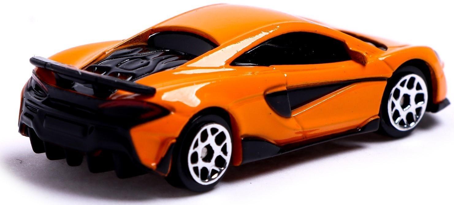 Машина металлическая McLaren 600LT, 1:64, цвет оранжевый