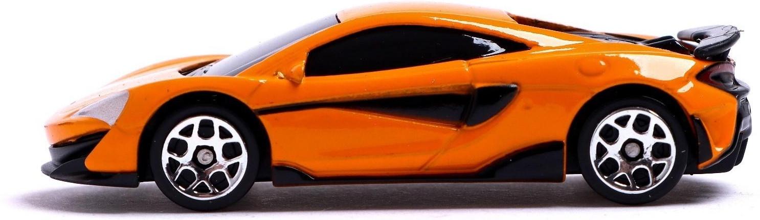 Машина металлическая McLaren 600LT, 1:64, цвет оранжевый