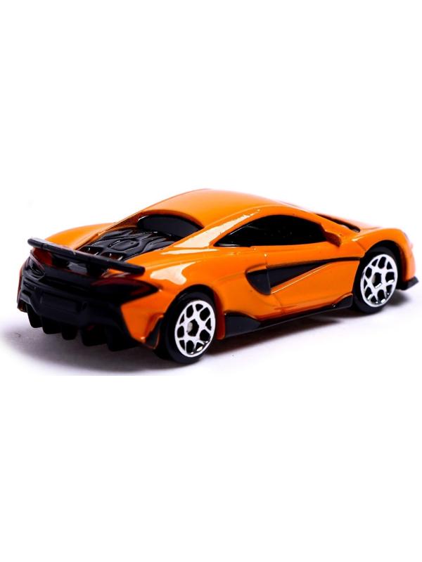 Машина металлическая McLaren 600LT, 1:64, цвет оранжевый