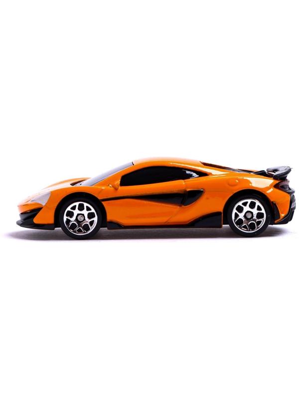 Машина металлическая McLaren 600LT, 1:64, цвет оранжевый