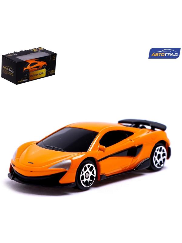 Машина металлическая McLaren 600LT, 1:64, цвет оранжевый