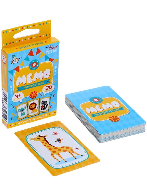 Настольная игра «МЕМО. Животные»