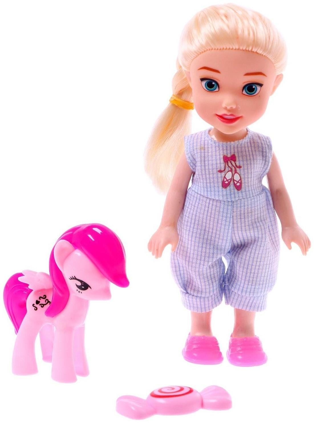 Кукла малышка «Майя» с пони и аксессуарами, МИКС