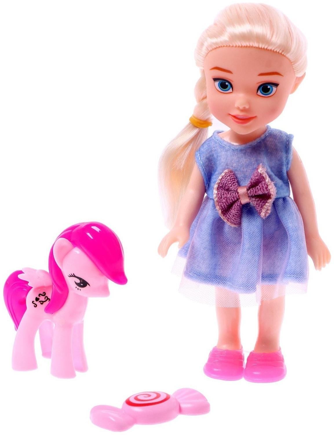 Кукла малышка «Майя» с пони и аксессуарами, МИКС