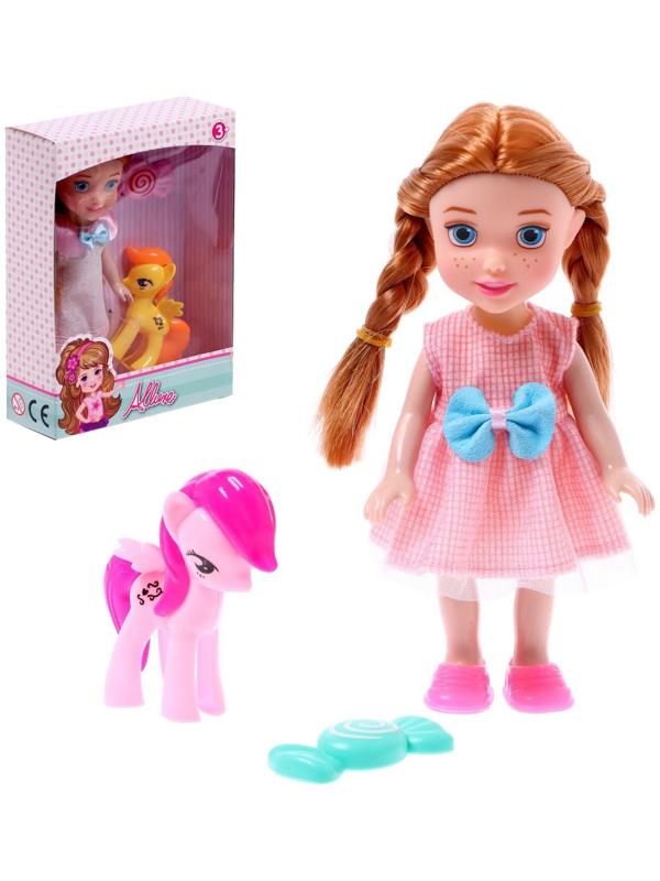 Кукла малышка «Майя» с пони и аксессуарами, МИКС