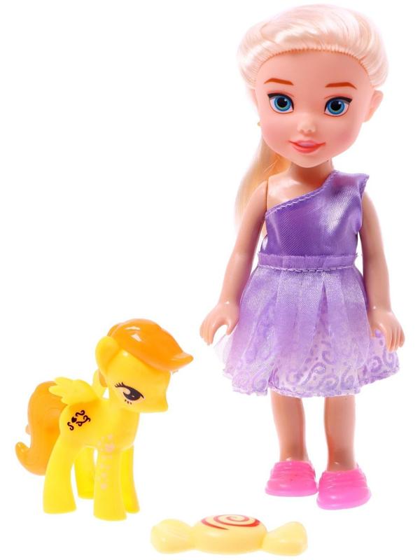 Кукла малышка «Майя» с пони и аксессуарами, МИКС