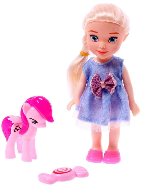 Кукла малышка «Майя» с пони и аксессуарами, МИКС
