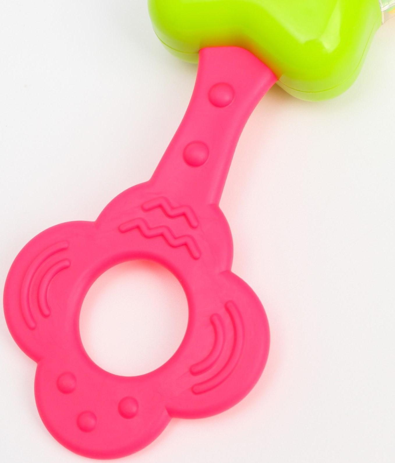 Погремушка «Сладости: звезда» с прорезывателем