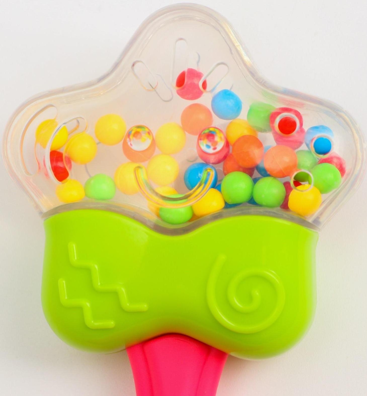 Погремушка «Сладости: звезда» с прорезывателем