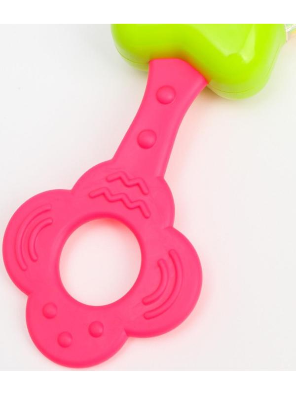 Погремушка «Сладости: звезда» с прорезывателем