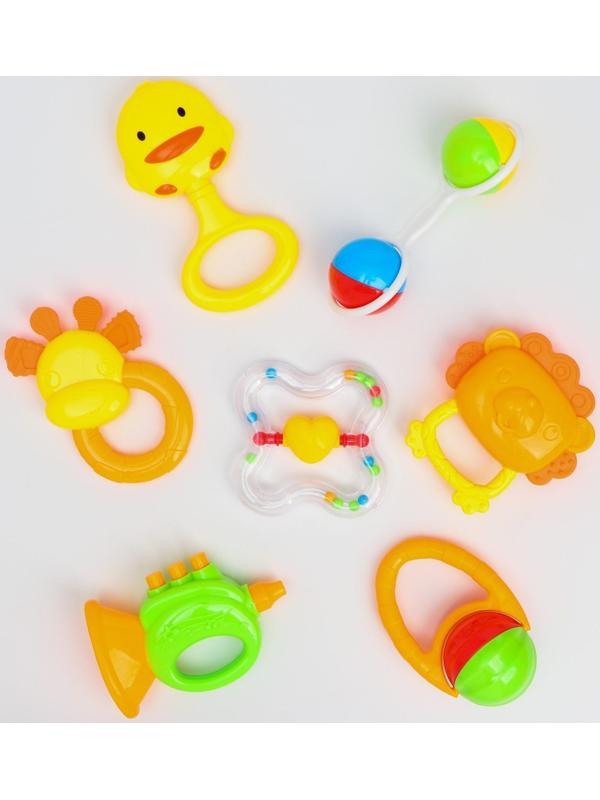 Набор погремушек «Счастливый малыш», 7 предметов