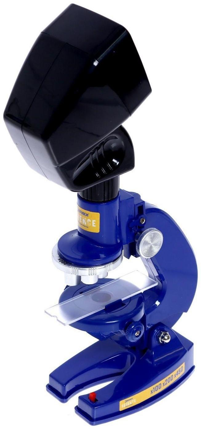 Научный микроскоп «Ученый», с проектором, увеличение, X100, 200, 450
