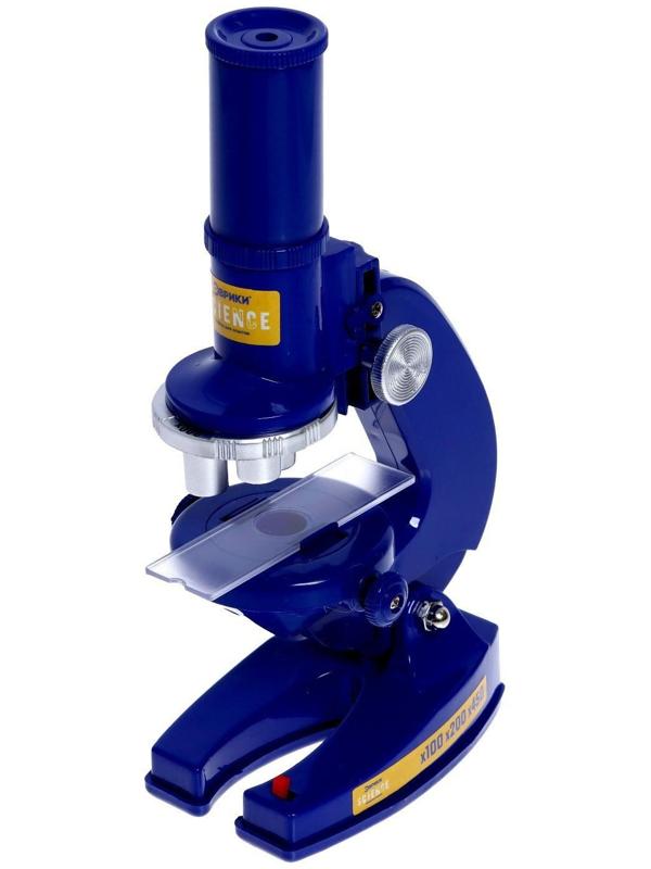 Научный микроскоп «Ученый», с проектором, увеличение, X100, 200, 450