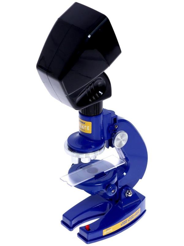 Научный микроскоп «Ученый», с проектором, увеличение, X100, 200, 450