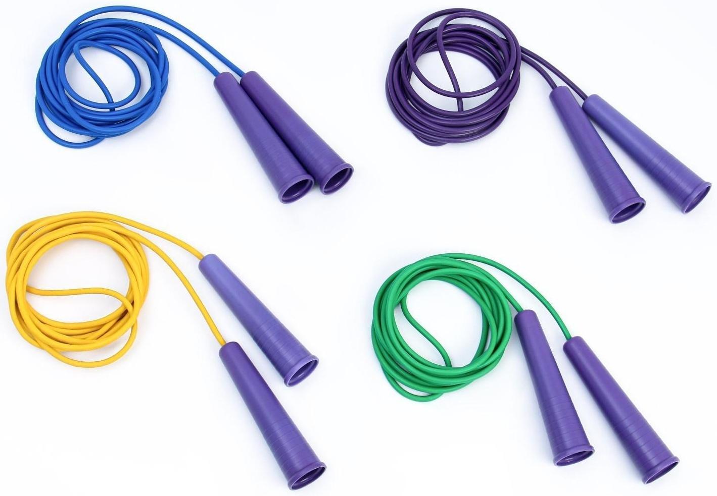 Скакалка 2.4 м, на рост 152-165 см, микс