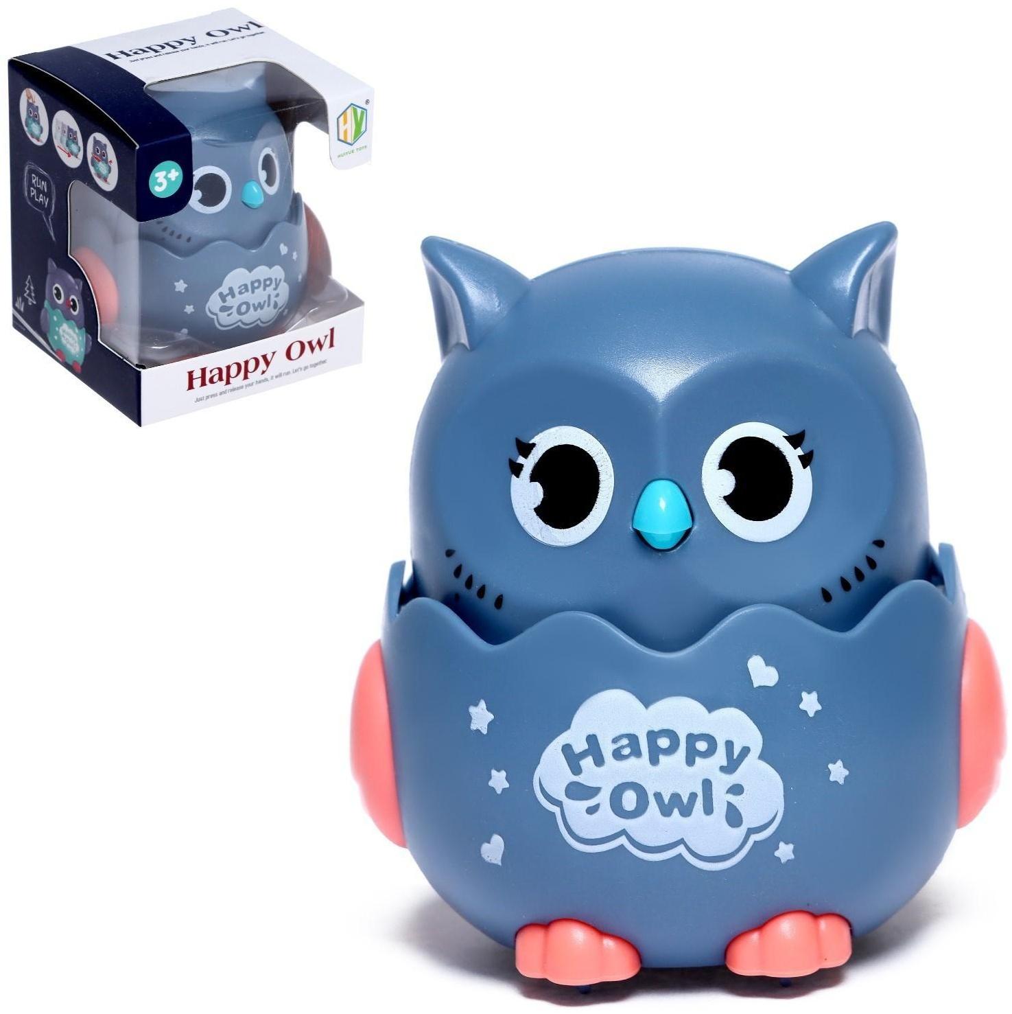 Игрушка инерционная «Сова», МИКС