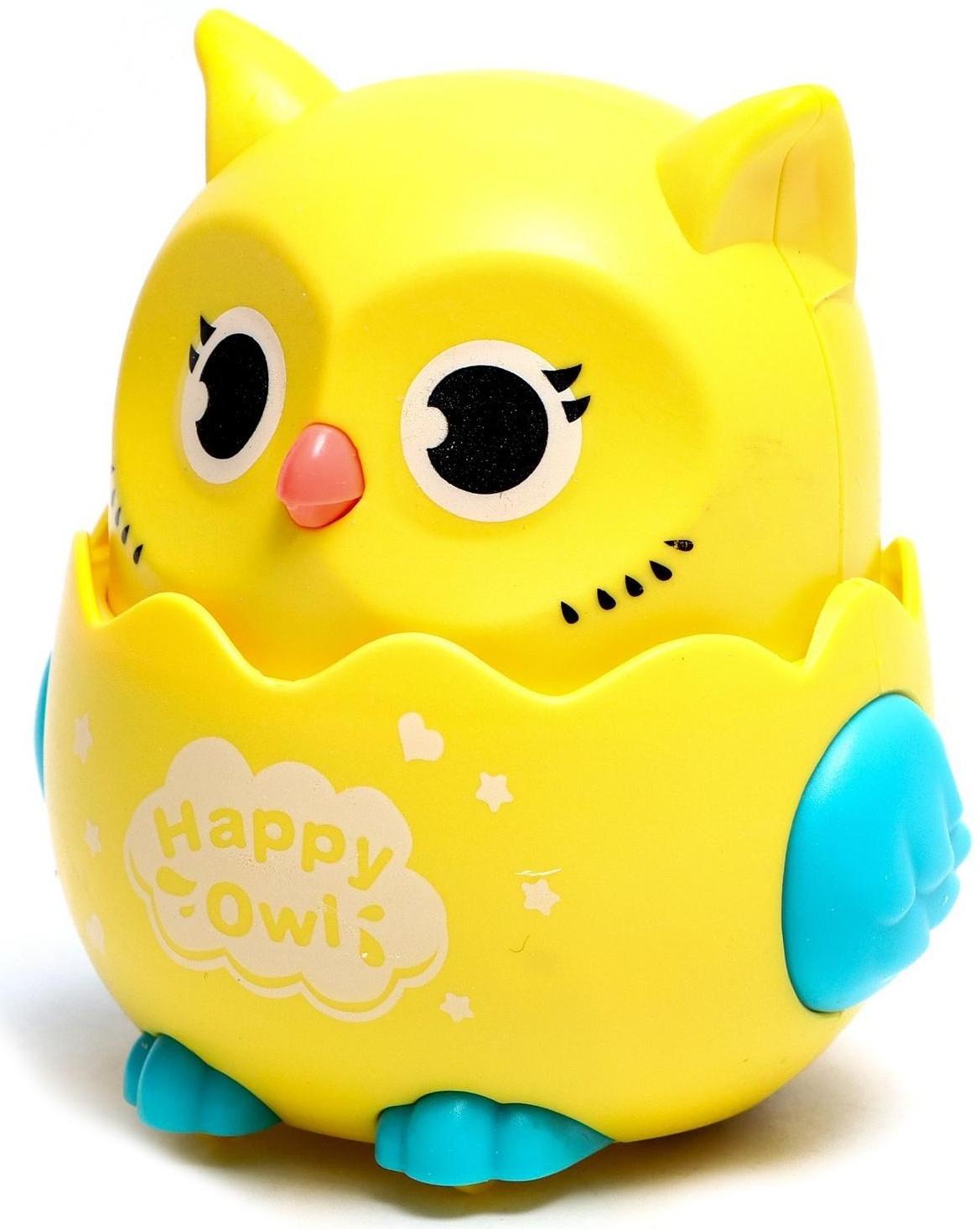 Игрушка инерционная «Сова», МИКС