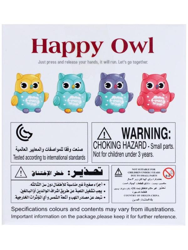 Игрушка инерционная «Сова», МИКС