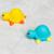 Набор игрушек для игры в  ванне «Рыбка и черепашки», розовая