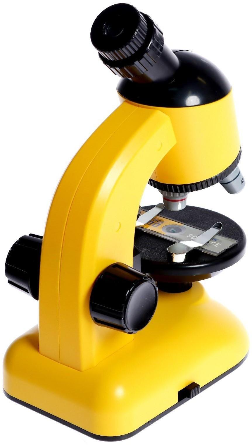 Игровой набор «Переносная лаборатория», микроскоп и 15 предметов