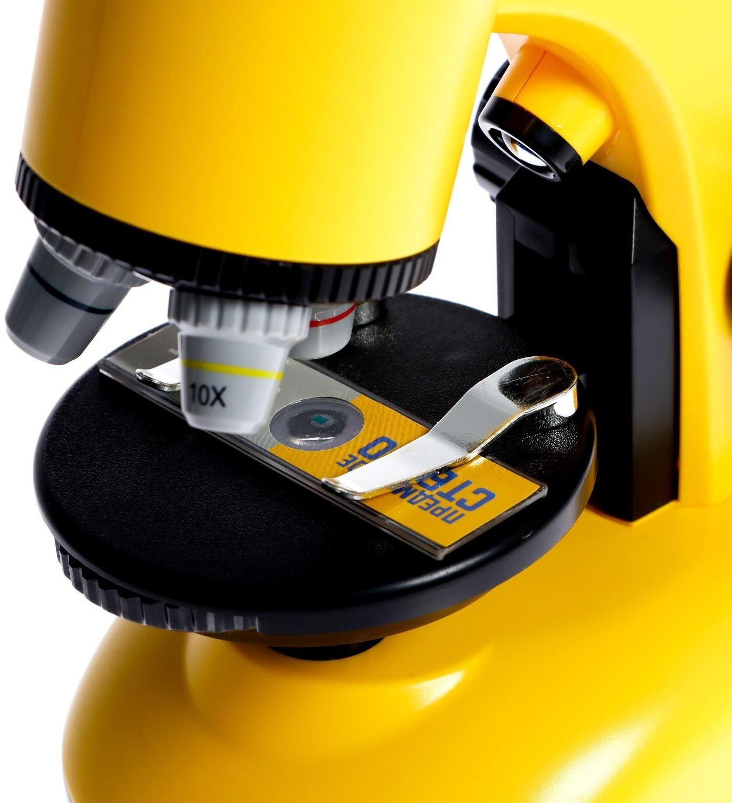 Игровой набор «Переносная лаборатория», микроскоп и 15 предметов