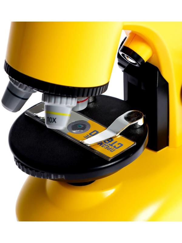 Игровой набор «Переносная лаборатория», микроскоп и 15 предметов