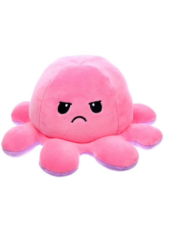 Мягкая игрушка «Осьминог», перевёртыш, цвет МИКС