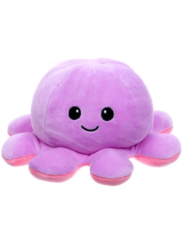 Мягкая игрушка «Осьминог», перевёртыш, цвет МИКС