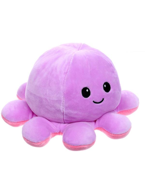 Мягкая игрушка «Осьминог», перевёртыш, цвет МИКС